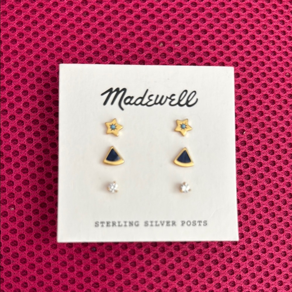Madewell Stud Earrings (NEW)